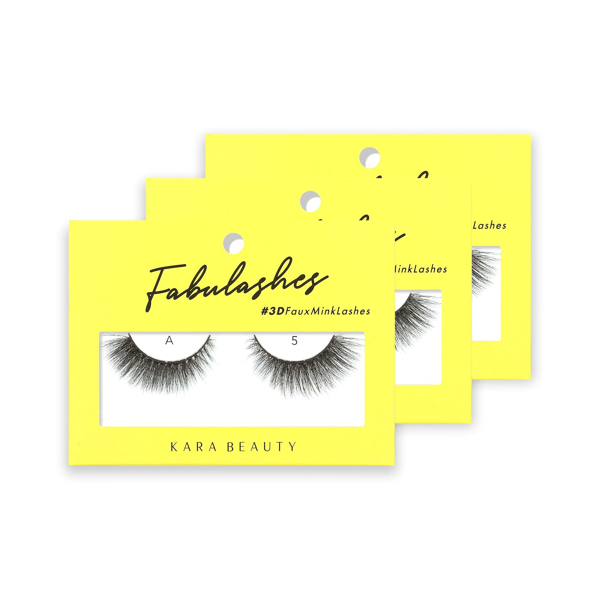 Kara Beauty's Fabulashes 3D Faux Mink Lashes 