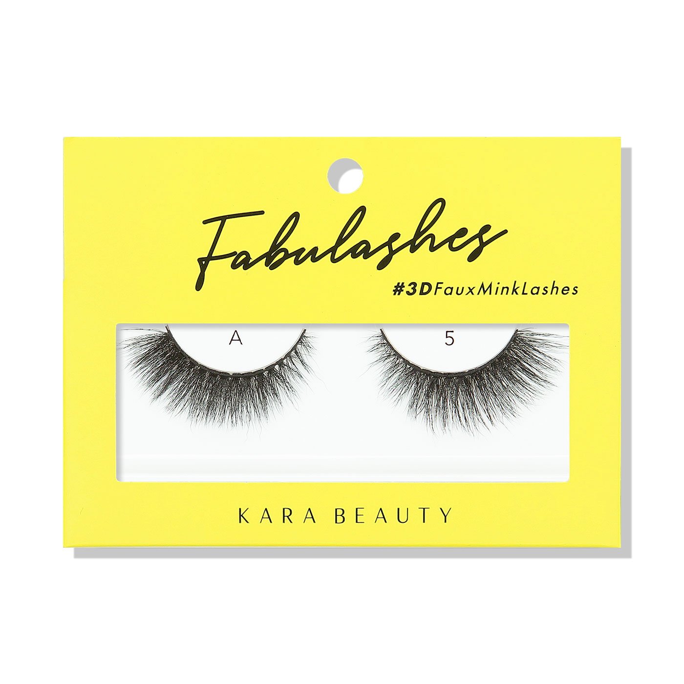 Kara Beauty's Fabulashes 3D Faux Mink Lashes  in style A5 