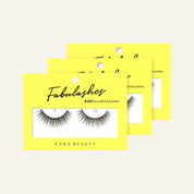 Style A53 Fabulashes 3D faux mink strip eyelashes 3 pack