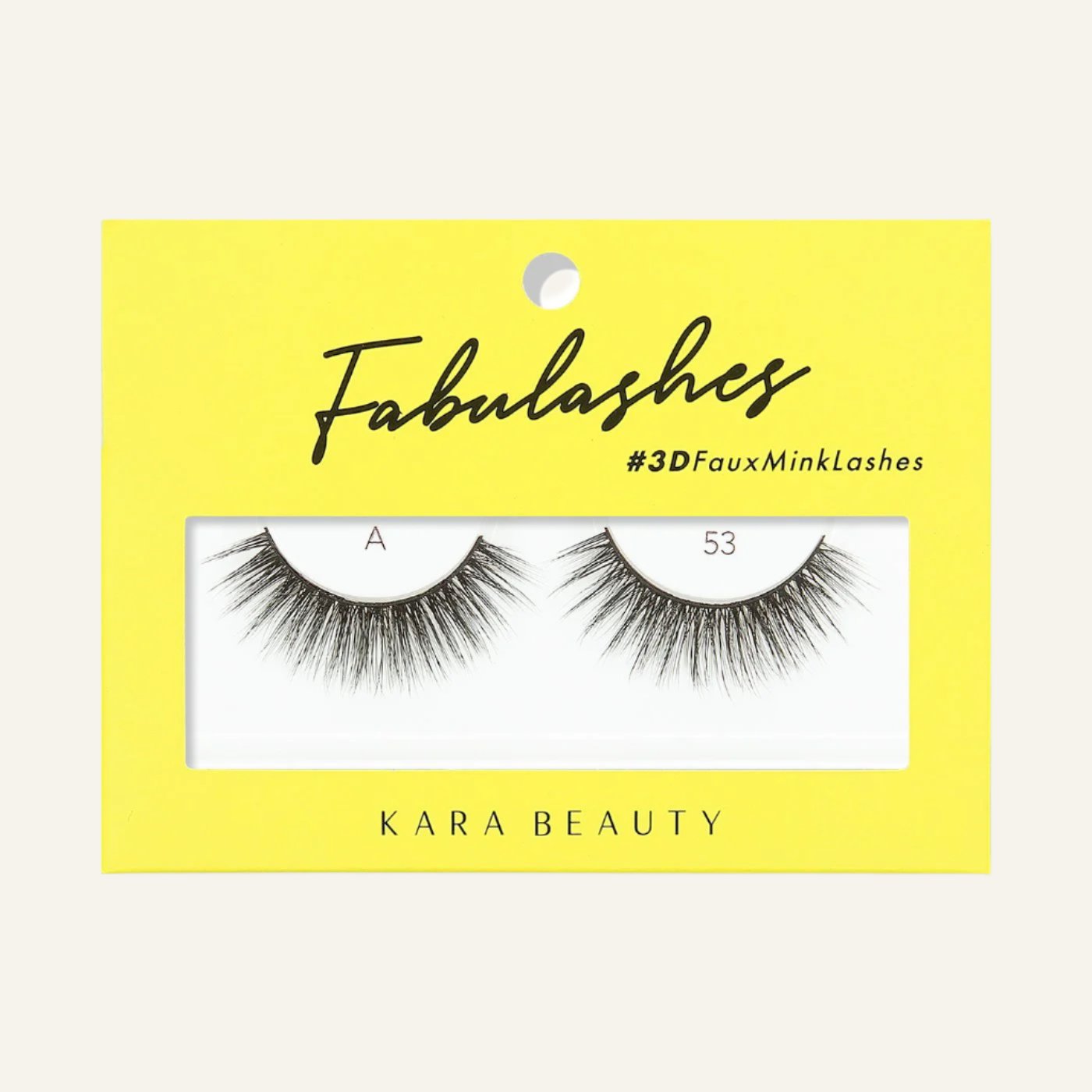 Style A53 Fabulashes 3D faux mink strip eyelashes