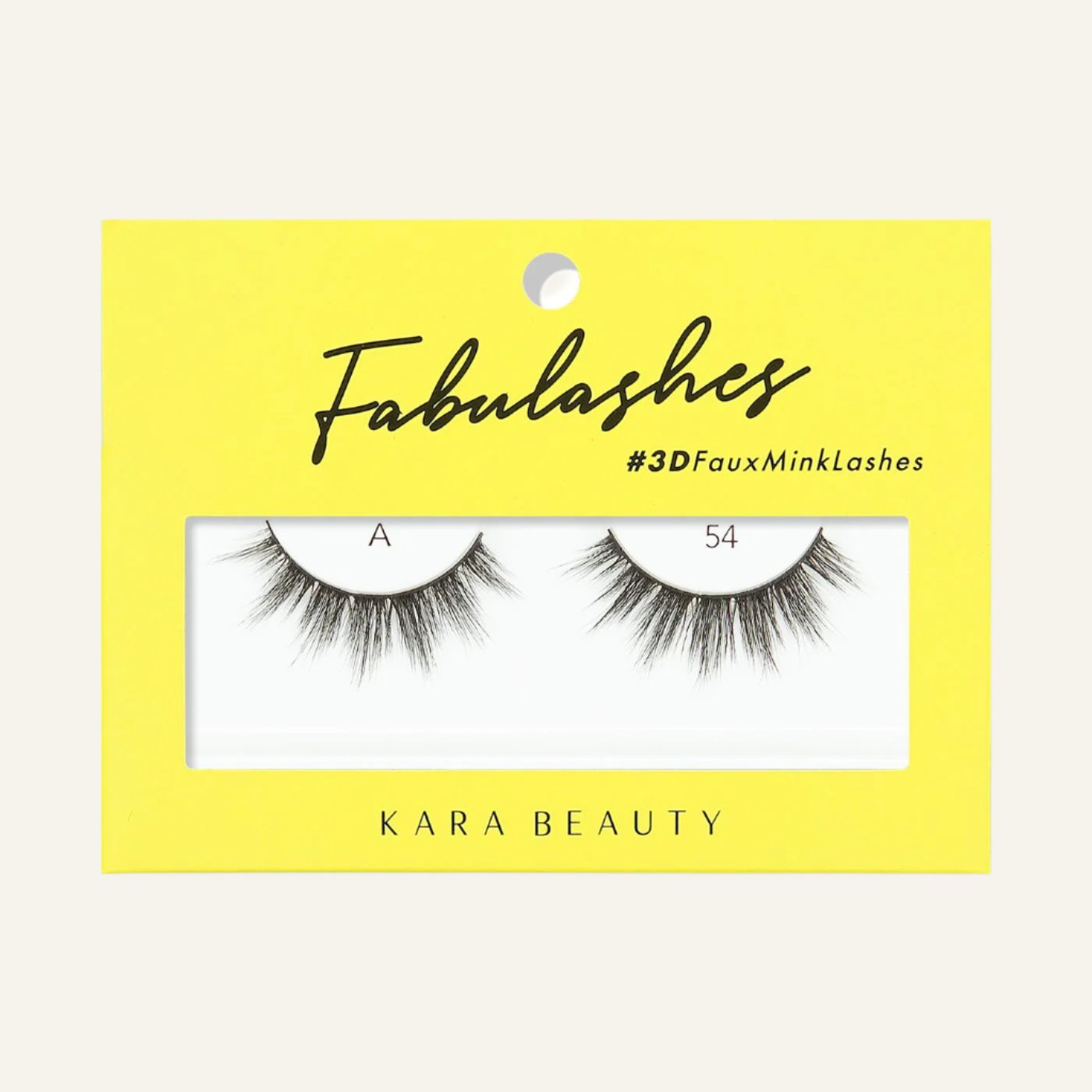 Style A54 Fabulashes 3D faux mink strip eyelashes