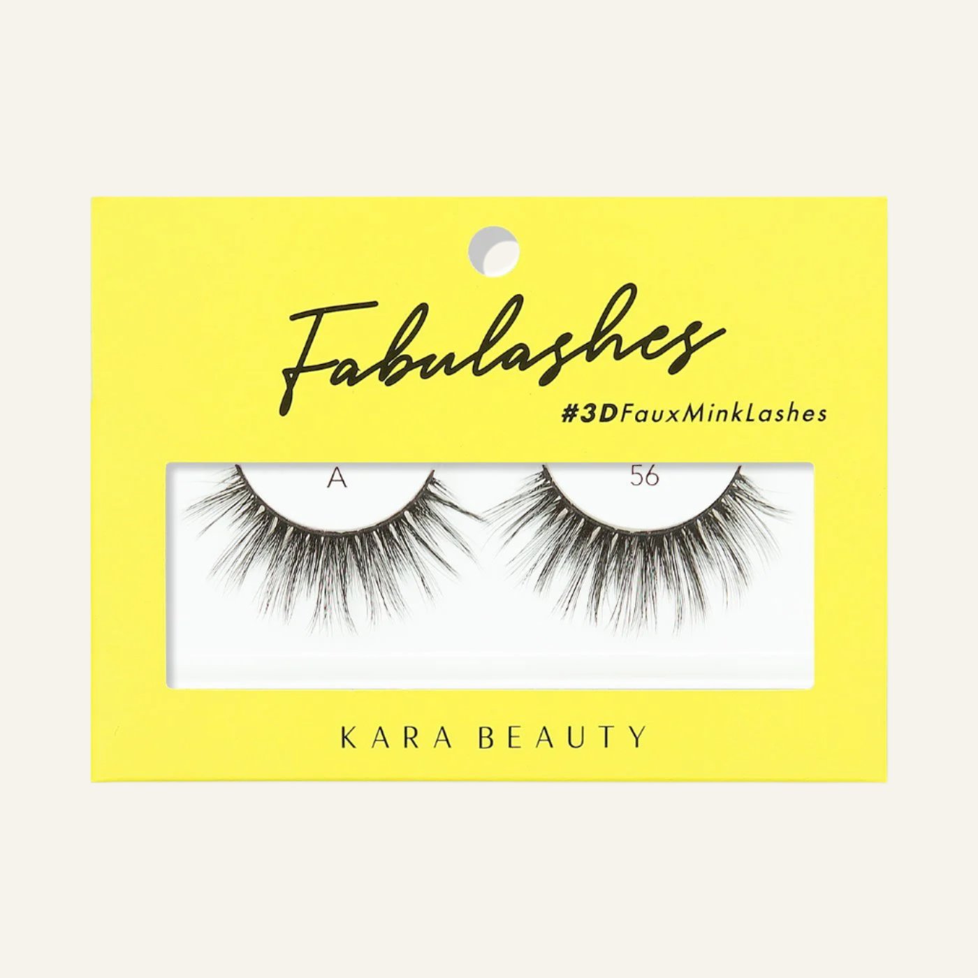 Style A56 Fabulashes 3D faux mink strip eyelashes