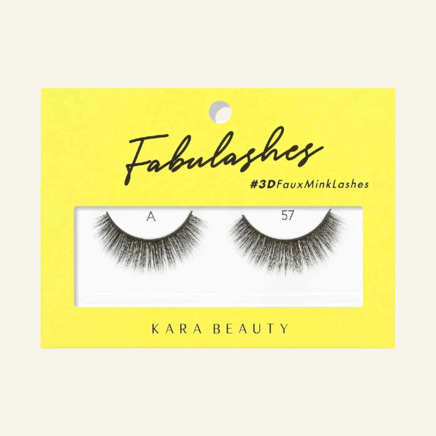 Style A57 Fabulashes 3D faux mink strip eyelashes
