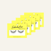 Style A58 Fabulashes 3D faux mink strip eyelashes 5 pack