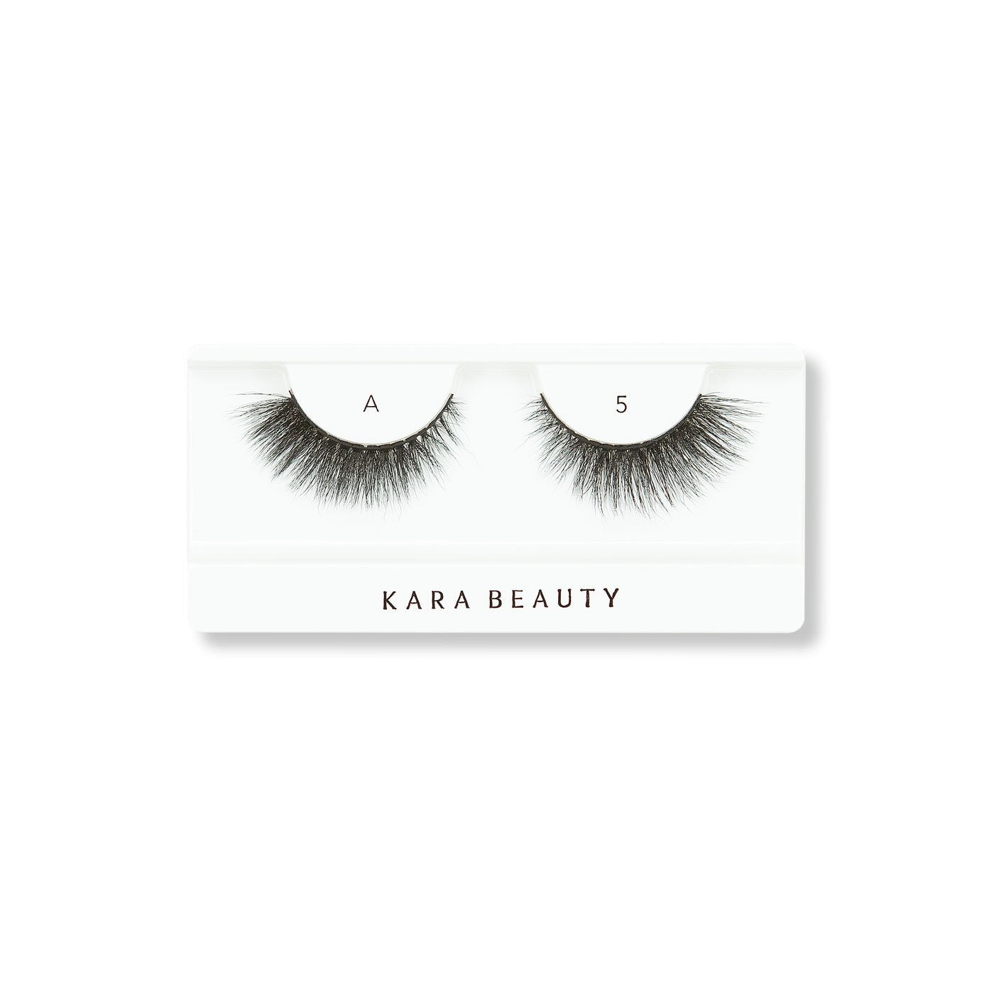Kara Beauty Fabulashes 3D Faux Mink Lashes  style #A5 on tray