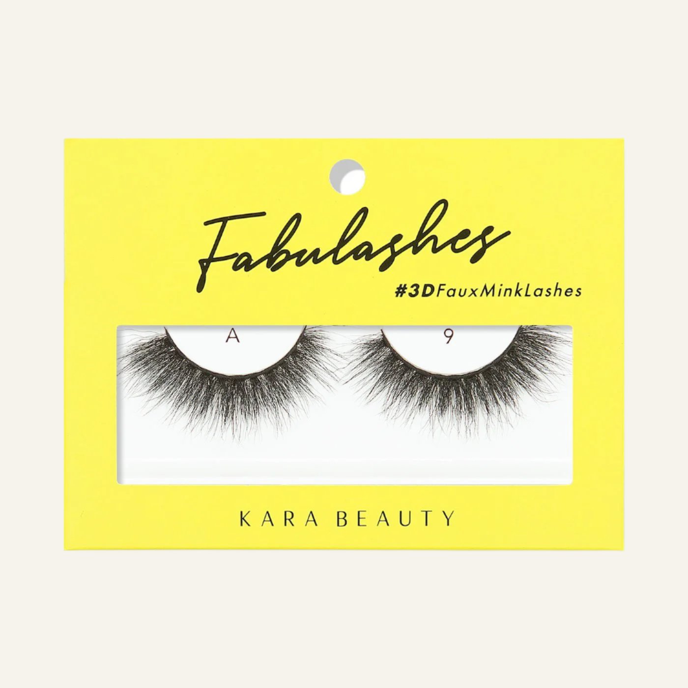 Style A9 Fabulashes 3D faux mink strip eyelashes