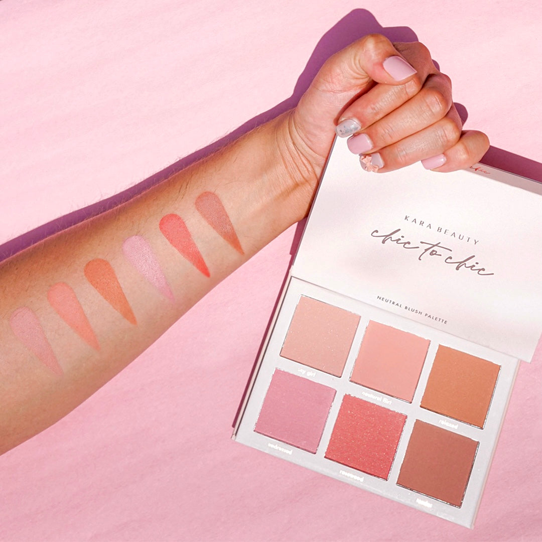Kara Beauty's Chic to Chic Vegan Neutral Blush Palette