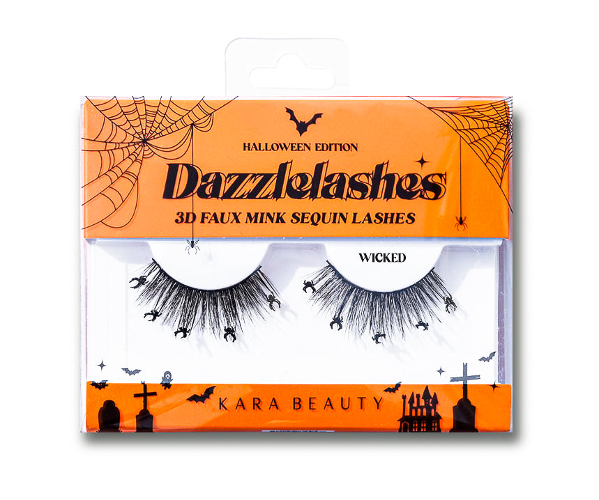HALLOWEEN Dazzle Lashes 3D Faux Mink Sequin Lashes