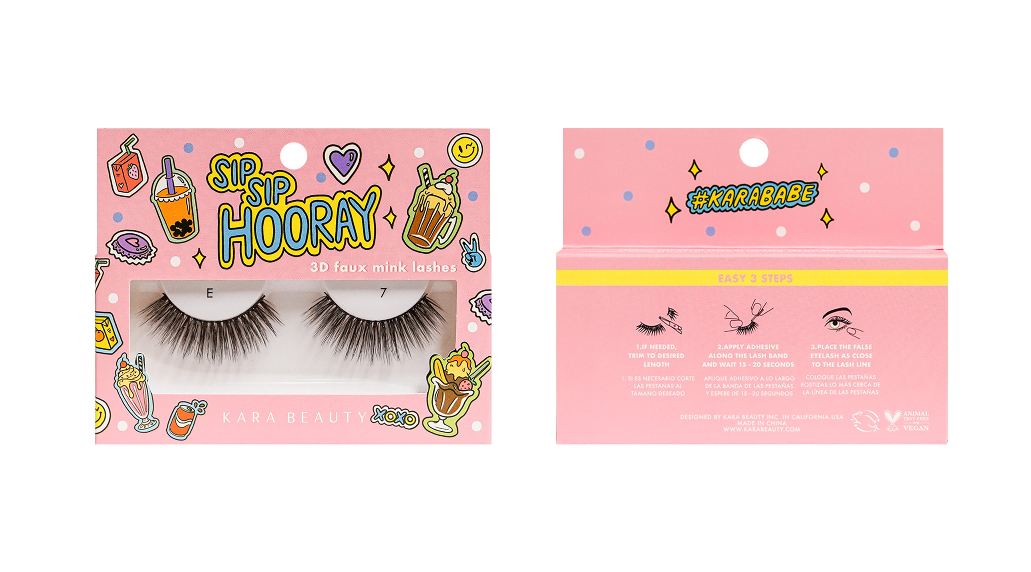 SIP SIP HOORAY 3D Faux Mink Lashes