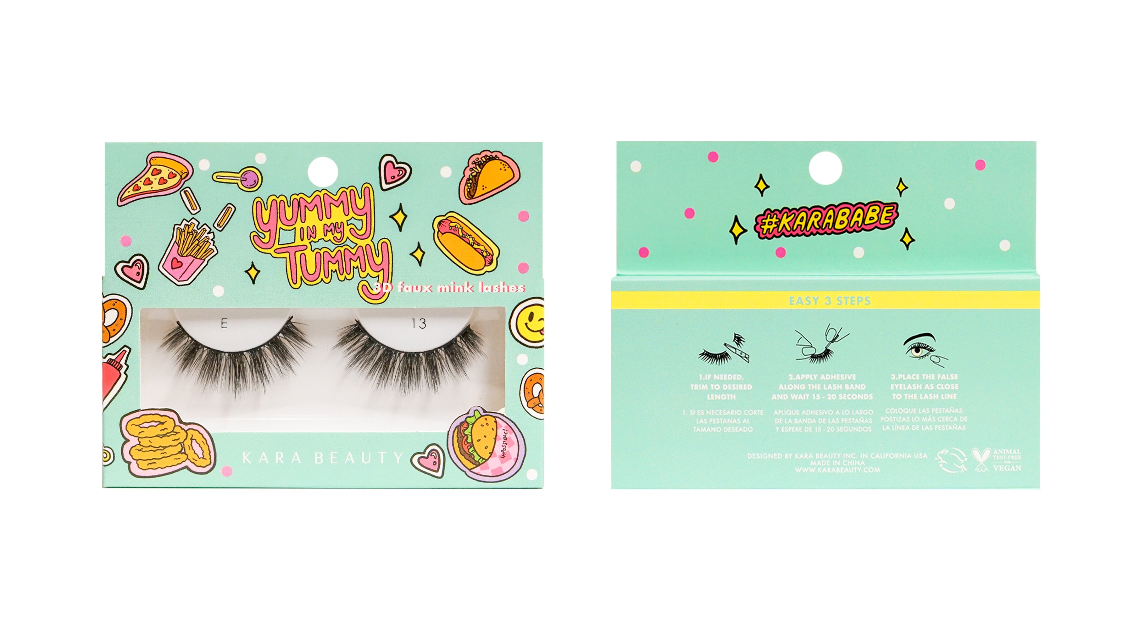YUMMY IN MY TUMMY 3D Faux Mink Lashes