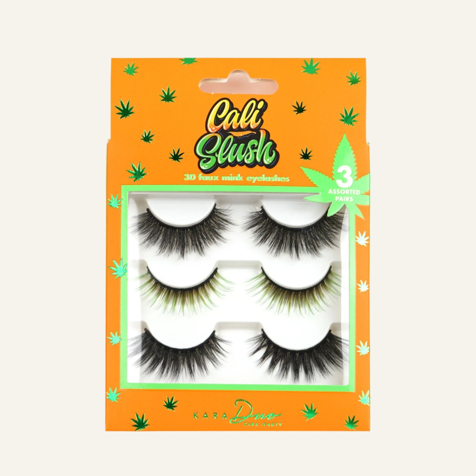 Cali Slush 3D Faux Mink eyelashes multipack