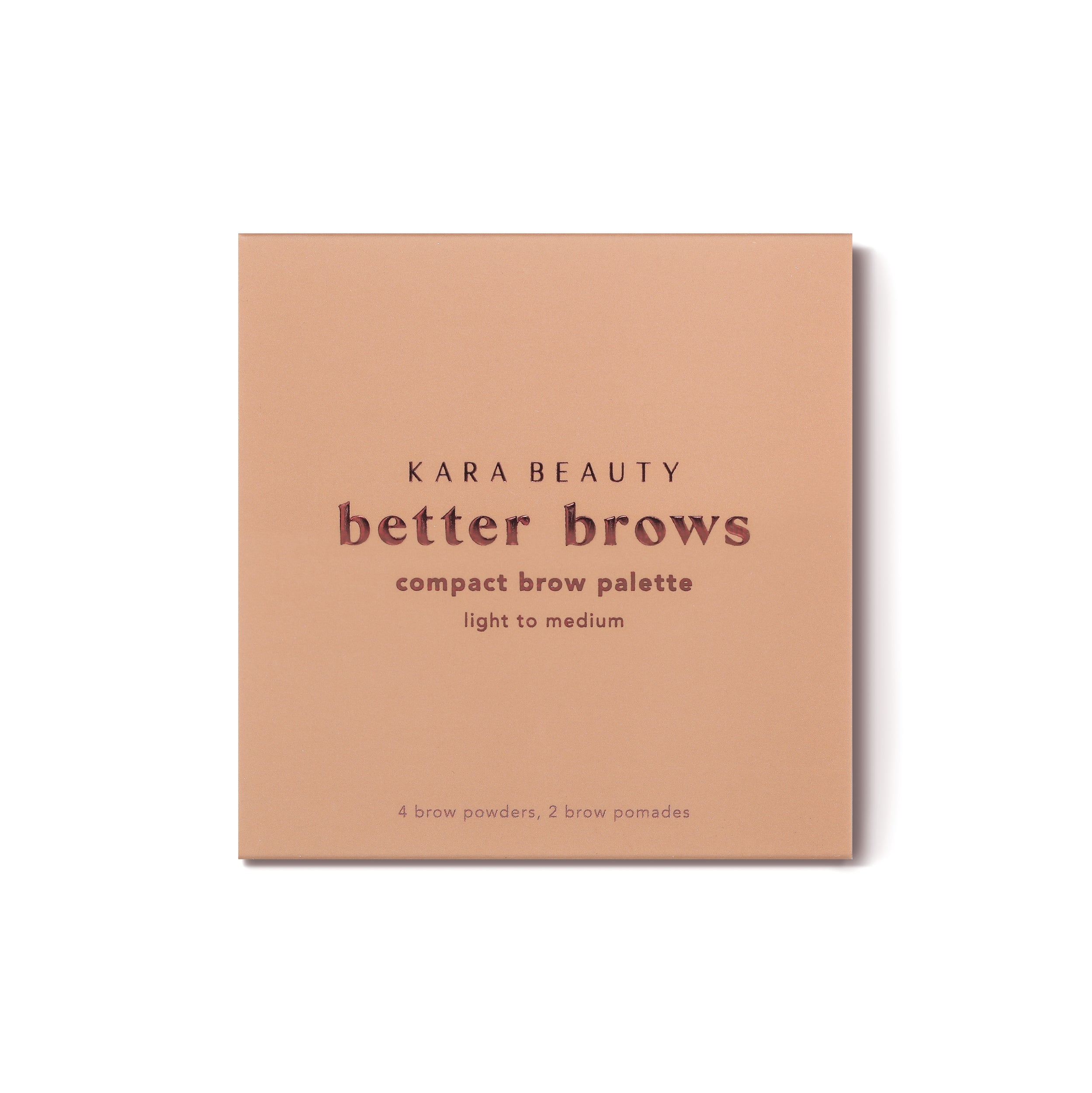 Better brows compact brow palette light to medium
