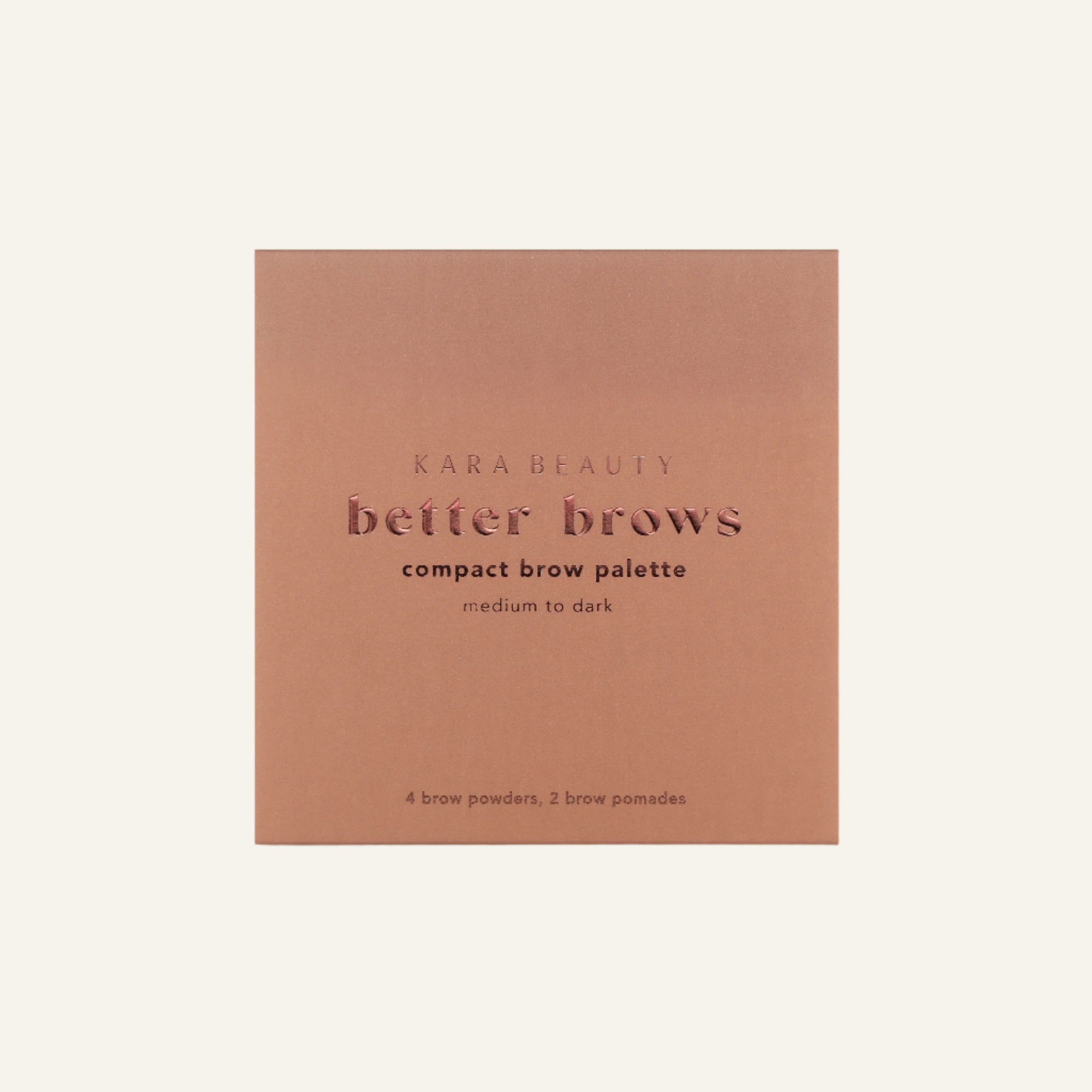 Better Brows compact brow palette medium to dark