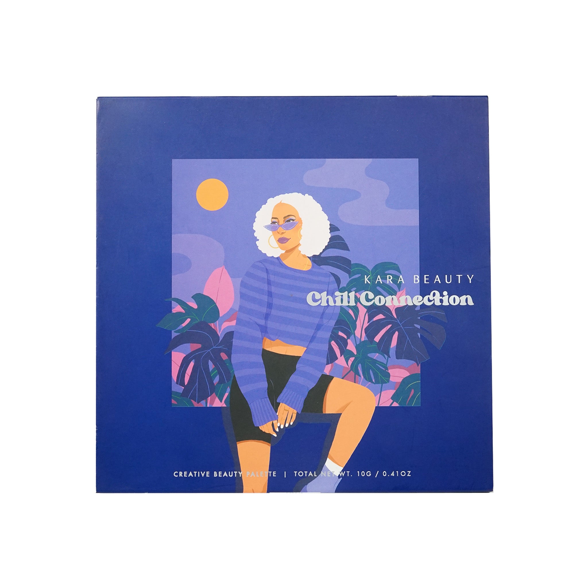 Sleeve artwork for Kara Beauty's Chill Connection 36-shade vegan palette