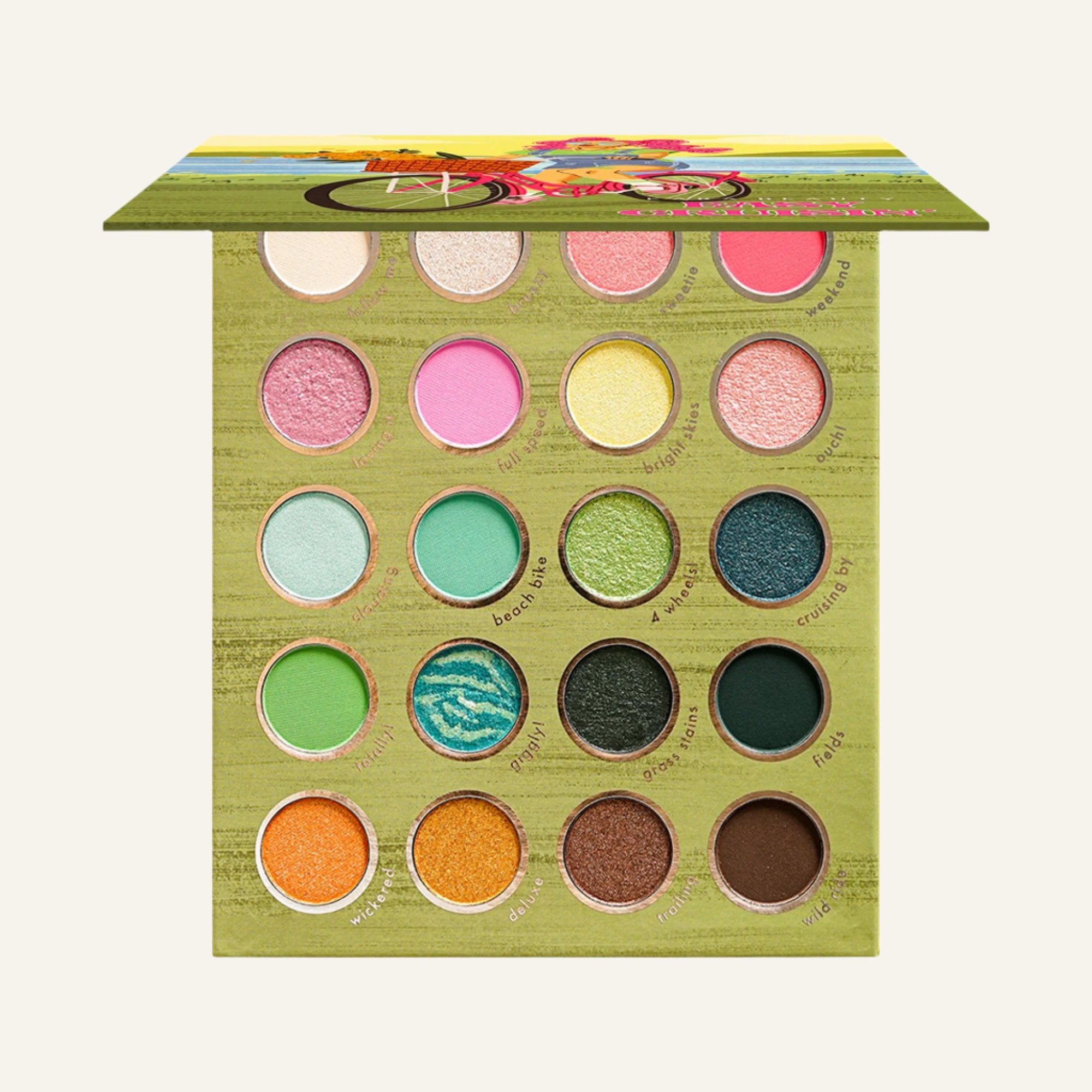 Kara Beauty's Easy Cruising Extreme Sports Themed Vegan Eyeshadow Palette