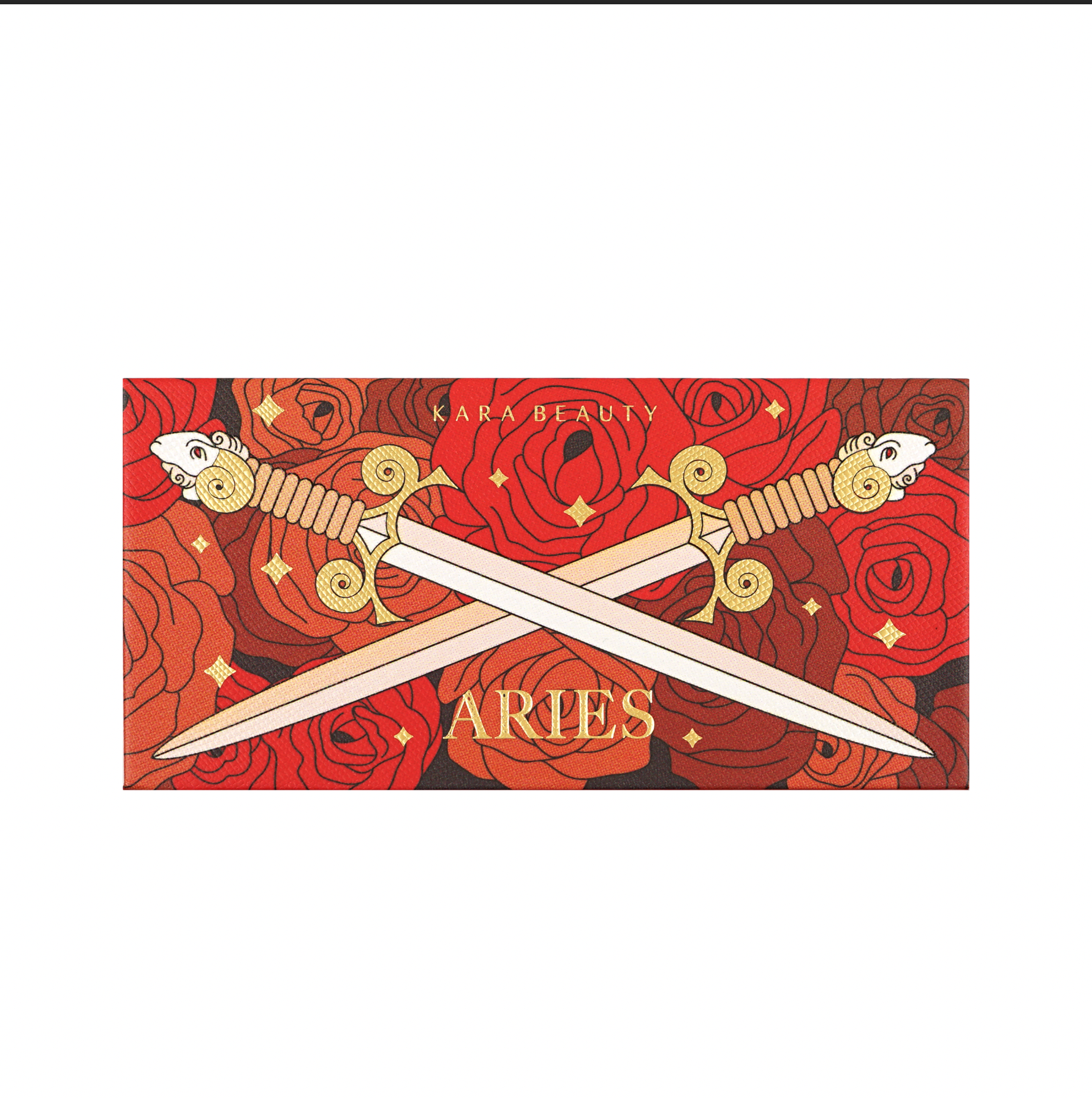 Kara Beauty's Aries Zodiac Sign-Themed Vegan Eyeshadow Palette