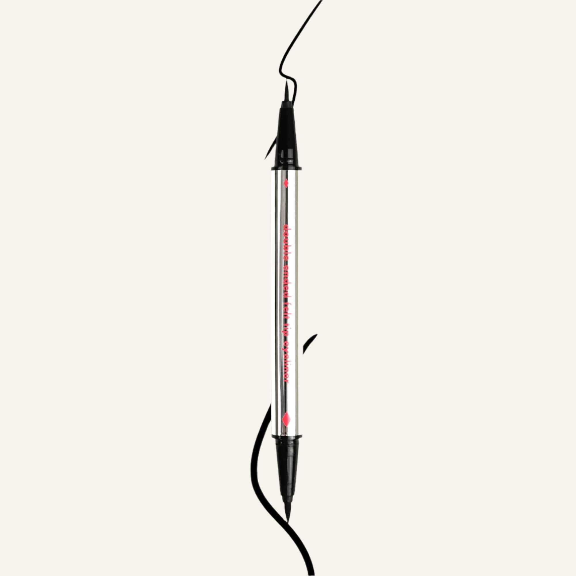 Kara Beauty black double ended eyeliner swatches