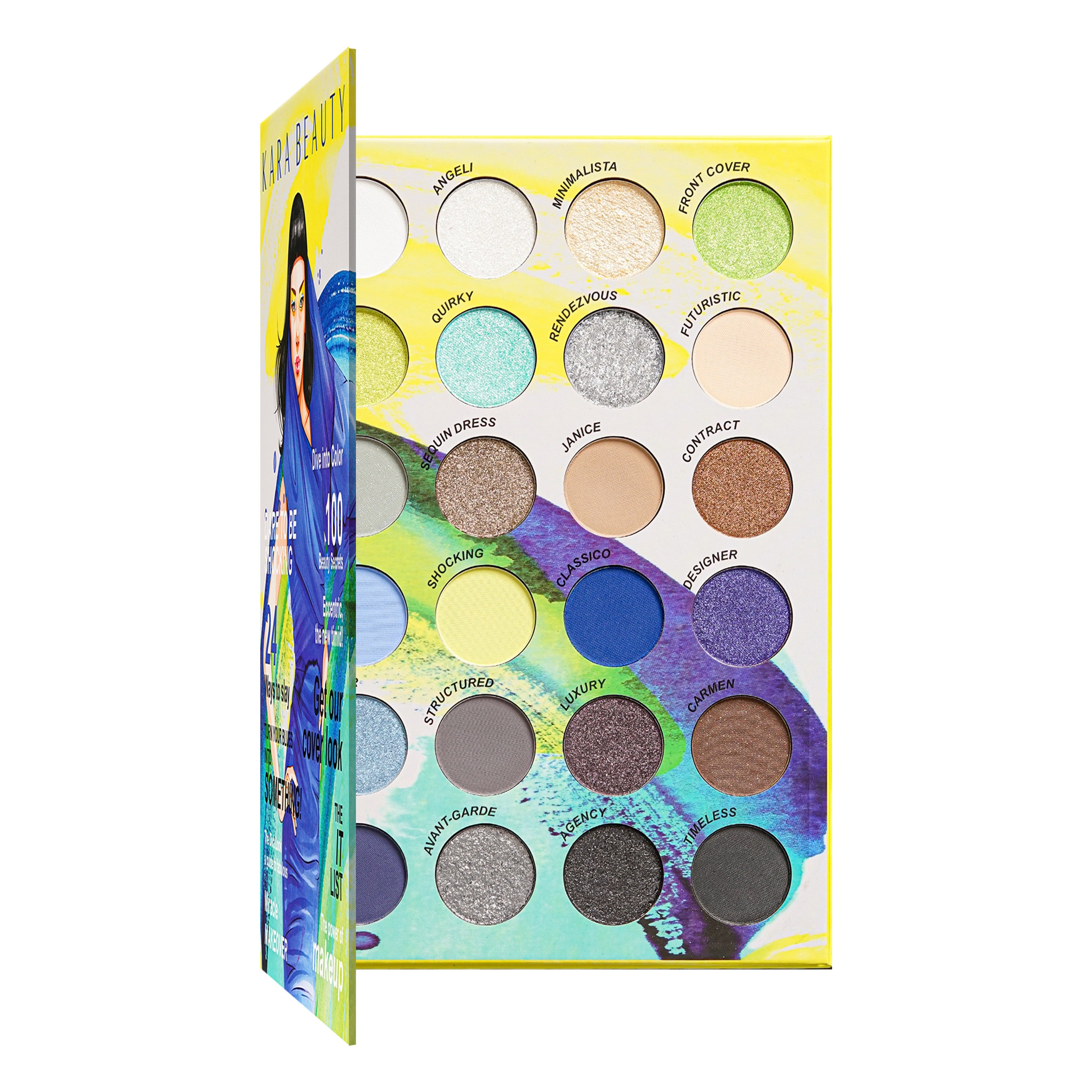 Kara Beauty Kara Duo Eyeshadow Palette Bundle deals - 5 Palettes