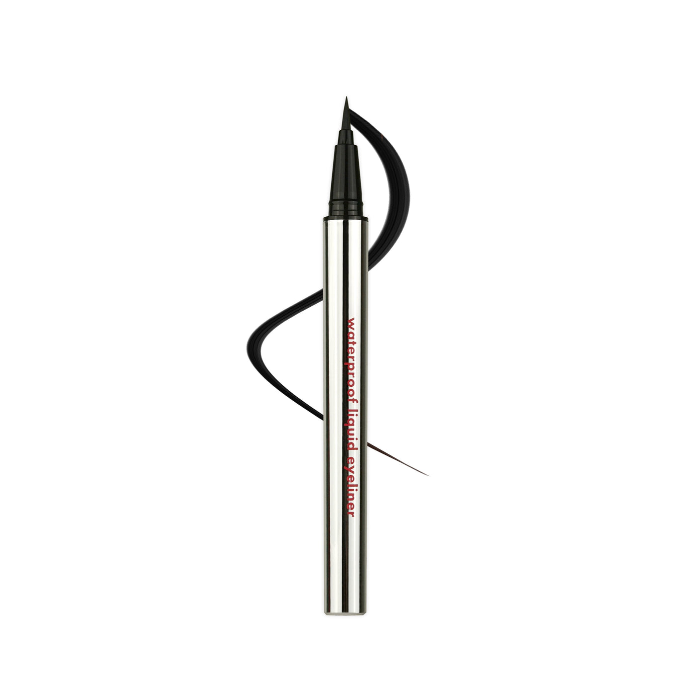 Kara Beauty Black Felt Tip Liquid Vegan Eyeliner with Swatch