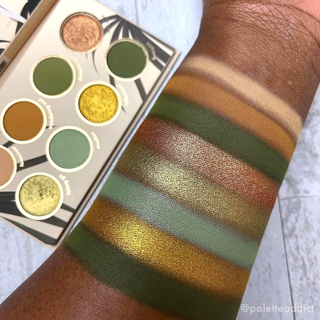 Kara Beauty's Daydream 8-Shade Vegan Eyeshadow Palette - Swatches