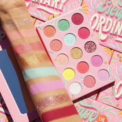 Kara Beauty's Escape the Ordinary 15-Shades Vegan Eyeshadow Palette - Swatches