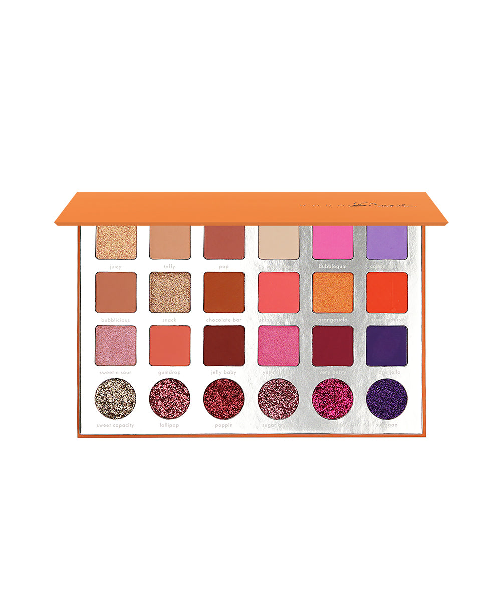 Kara Beauty's Sweetest Treat 24-Shade shimmer, matter and pressed glitter palette