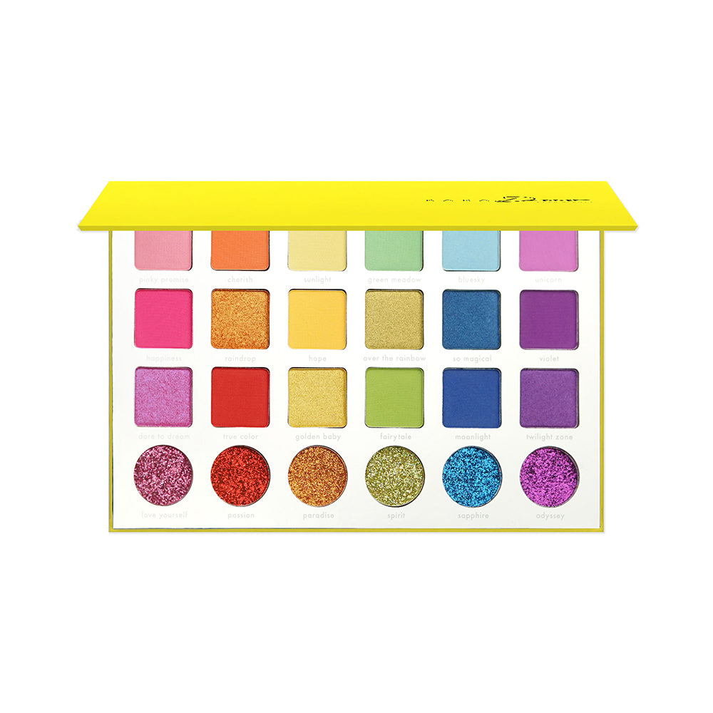 Kara Beauty's Across the Rainbow 24-Shade multi-fish shadow palette