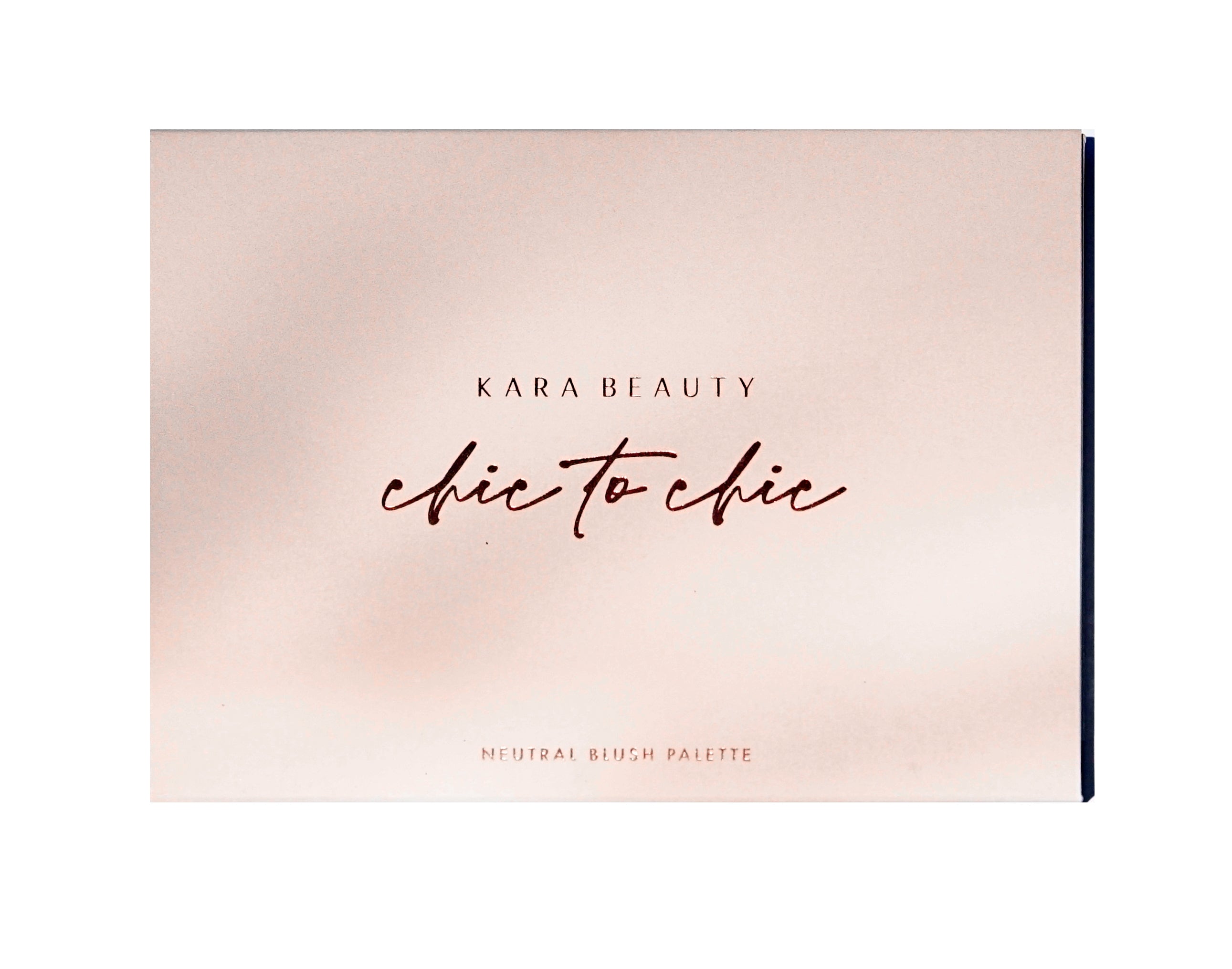 Kara Beauty's Chic to Chic 6-Shade Neutral Blush Palette