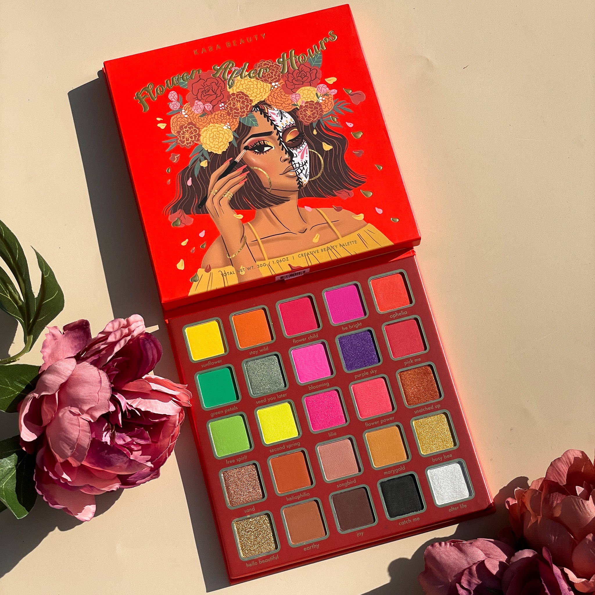 'Flower After Hours' Creative Beauty Palette