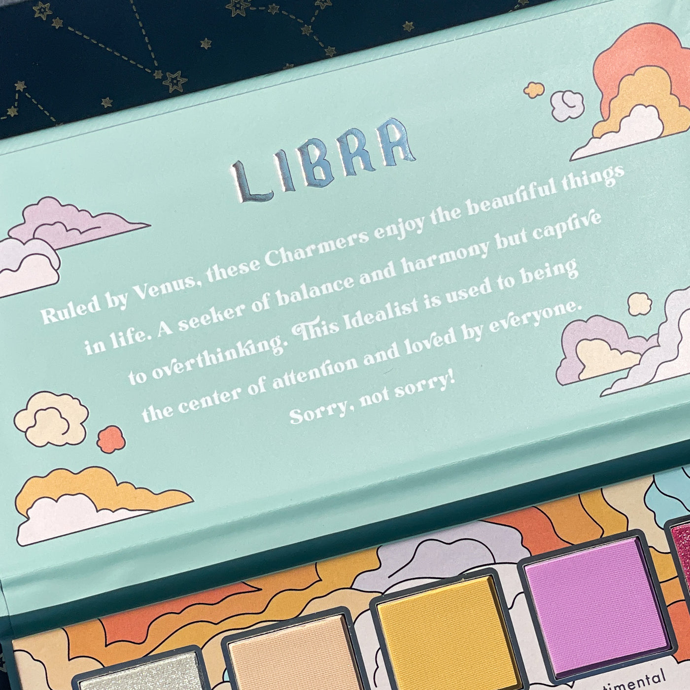 Kara Beauty's Libra Zodiac Sign-Themed Vegan Eyeshadow Palette