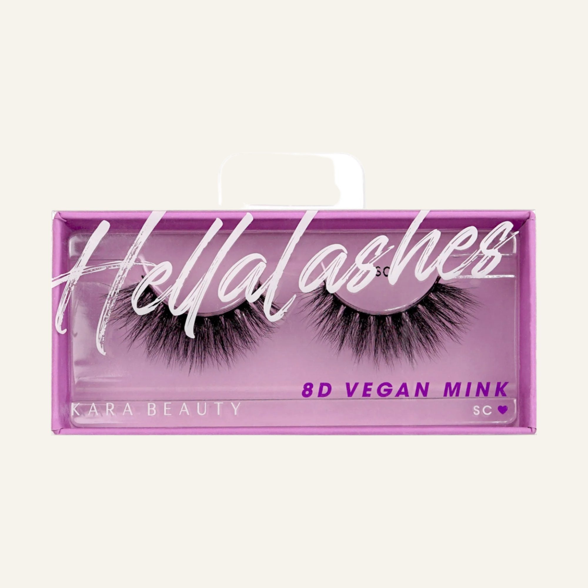 Kara Beauty 8D Faux Mink eyelashes in style "SC"