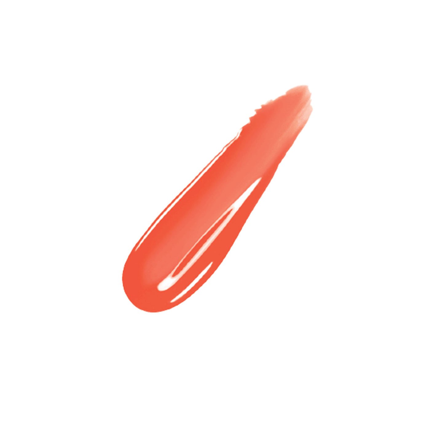 Flirt bight orange liquid lipstick swatch