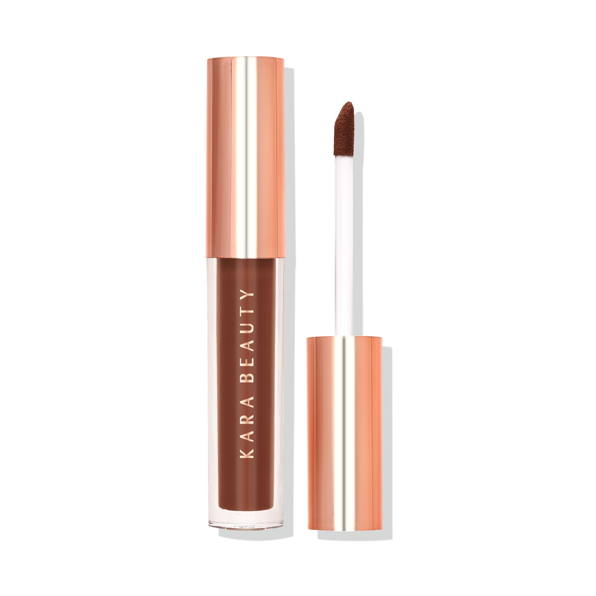 Hypnotic dark brown liquid lipstick
