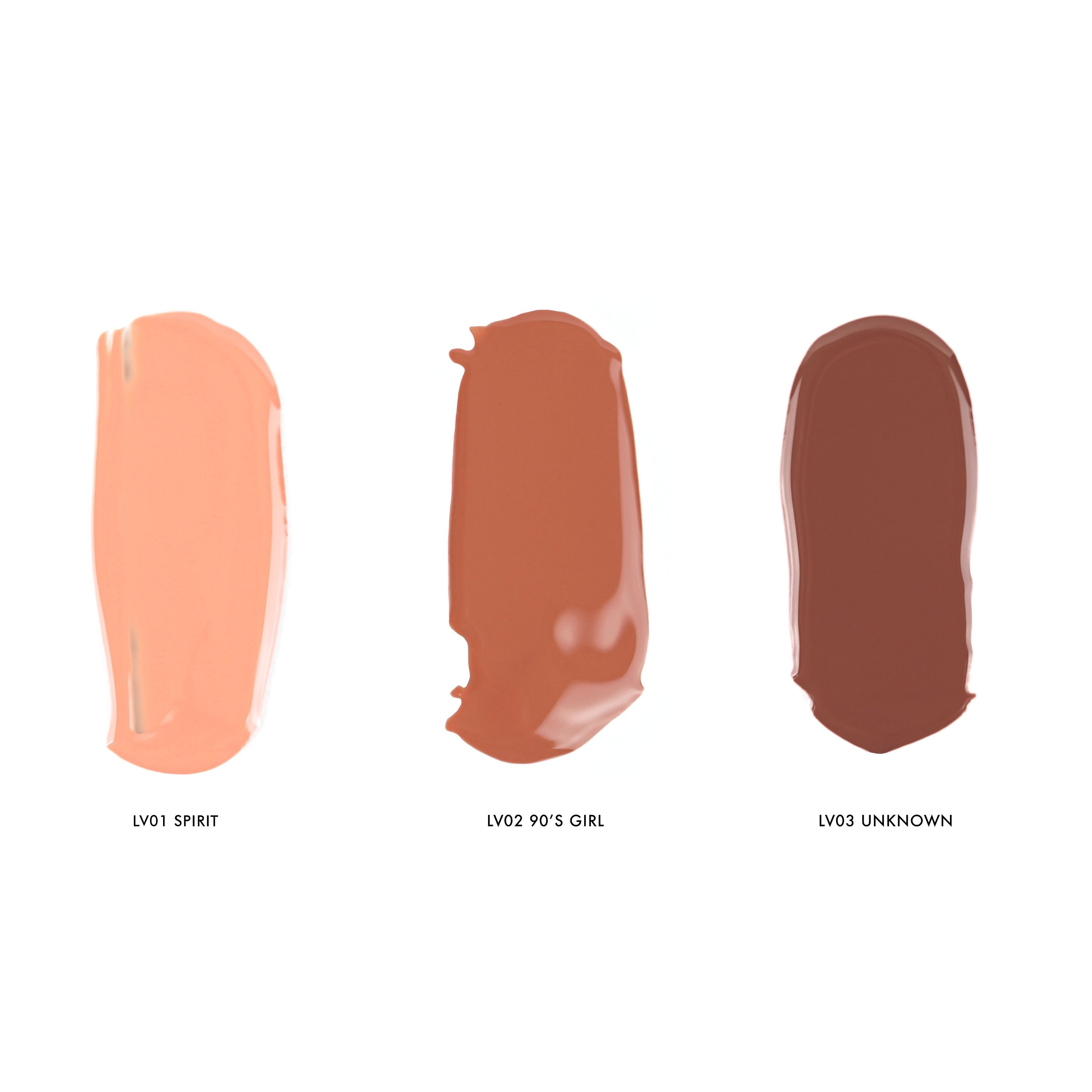 Born to be Natural liquid lipstick swatches