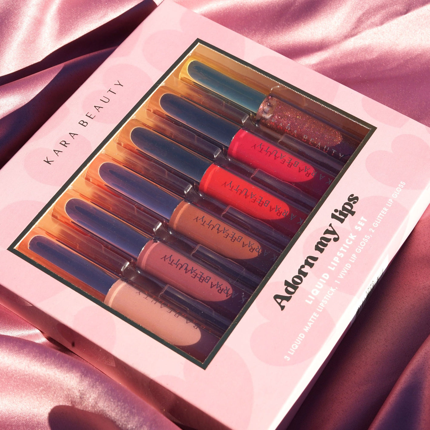 Adorn My Lips liquid lipstick packaging shot