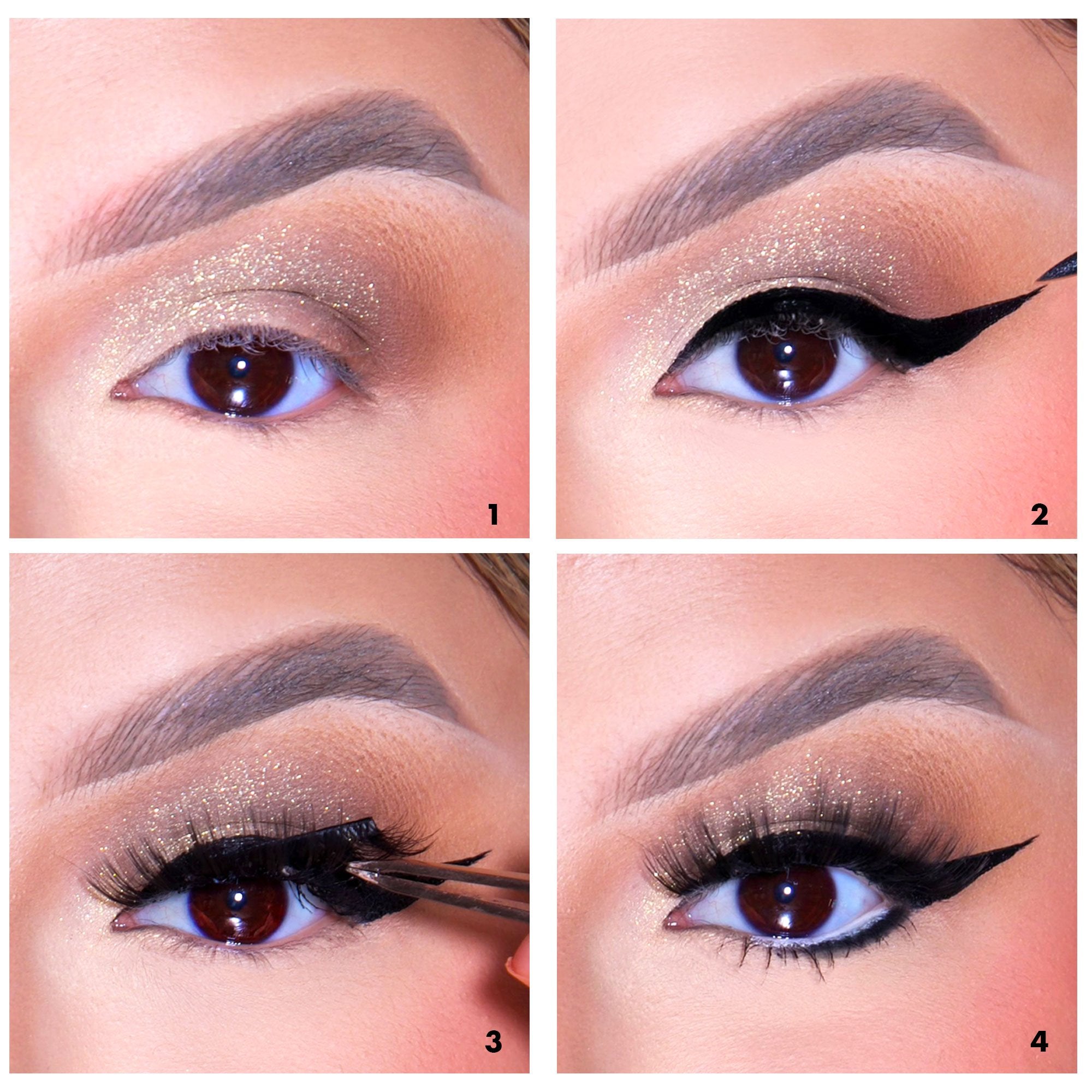 Clear Magic Liner eyelash adhesive and eyeliner how to apply