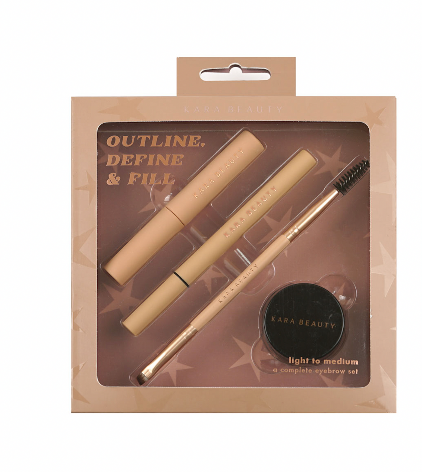 Outline, Define & Fill 4 Piece Eyebrow Set