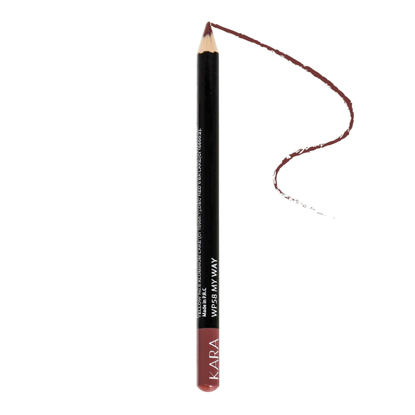 Kara Beauty High Quality Ultra Fine Lip Liner Pencil - WP58 - My Way