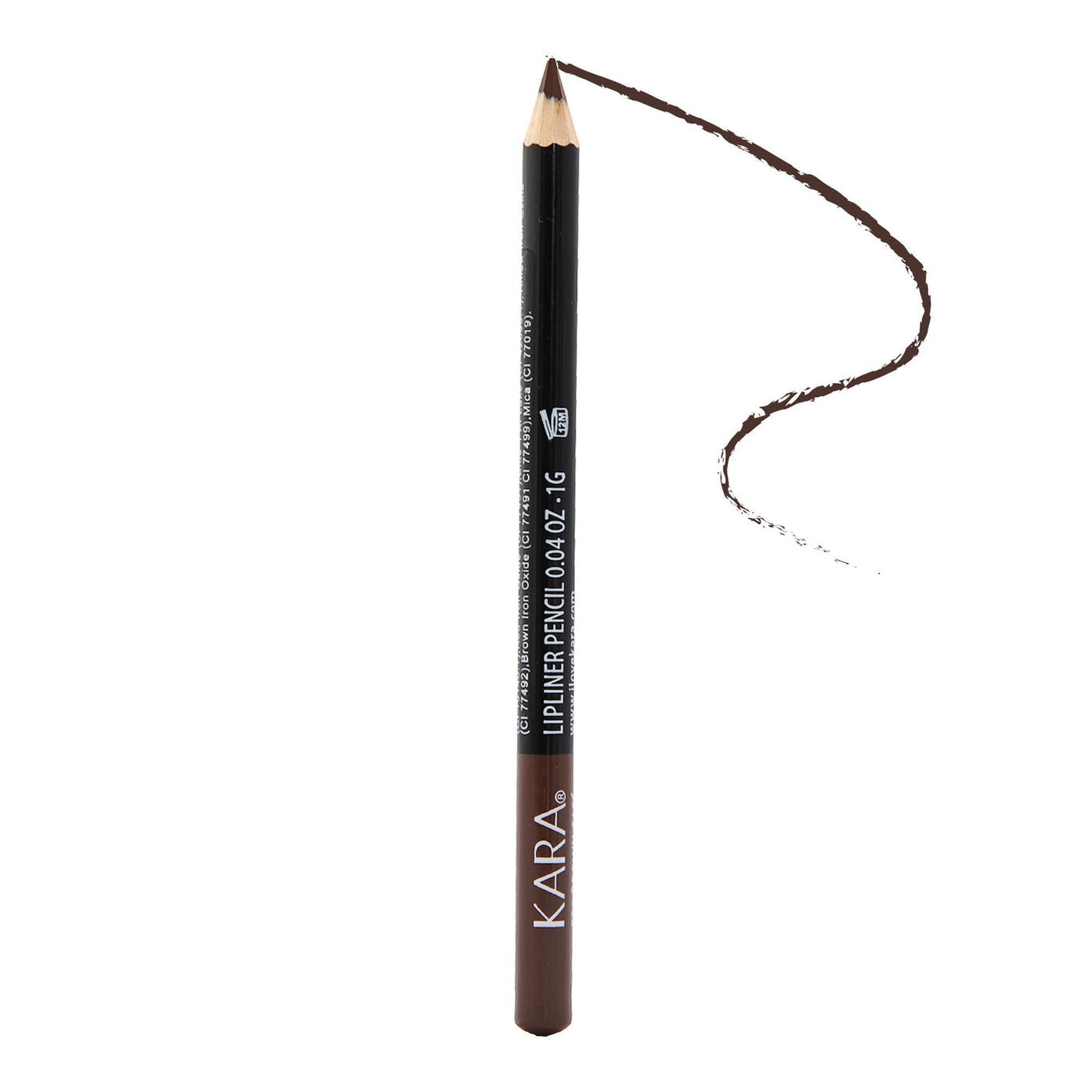 Kara Beauty High Quality Ultra Fine Lip Liner Pencil - WP936 - Brown Caf?