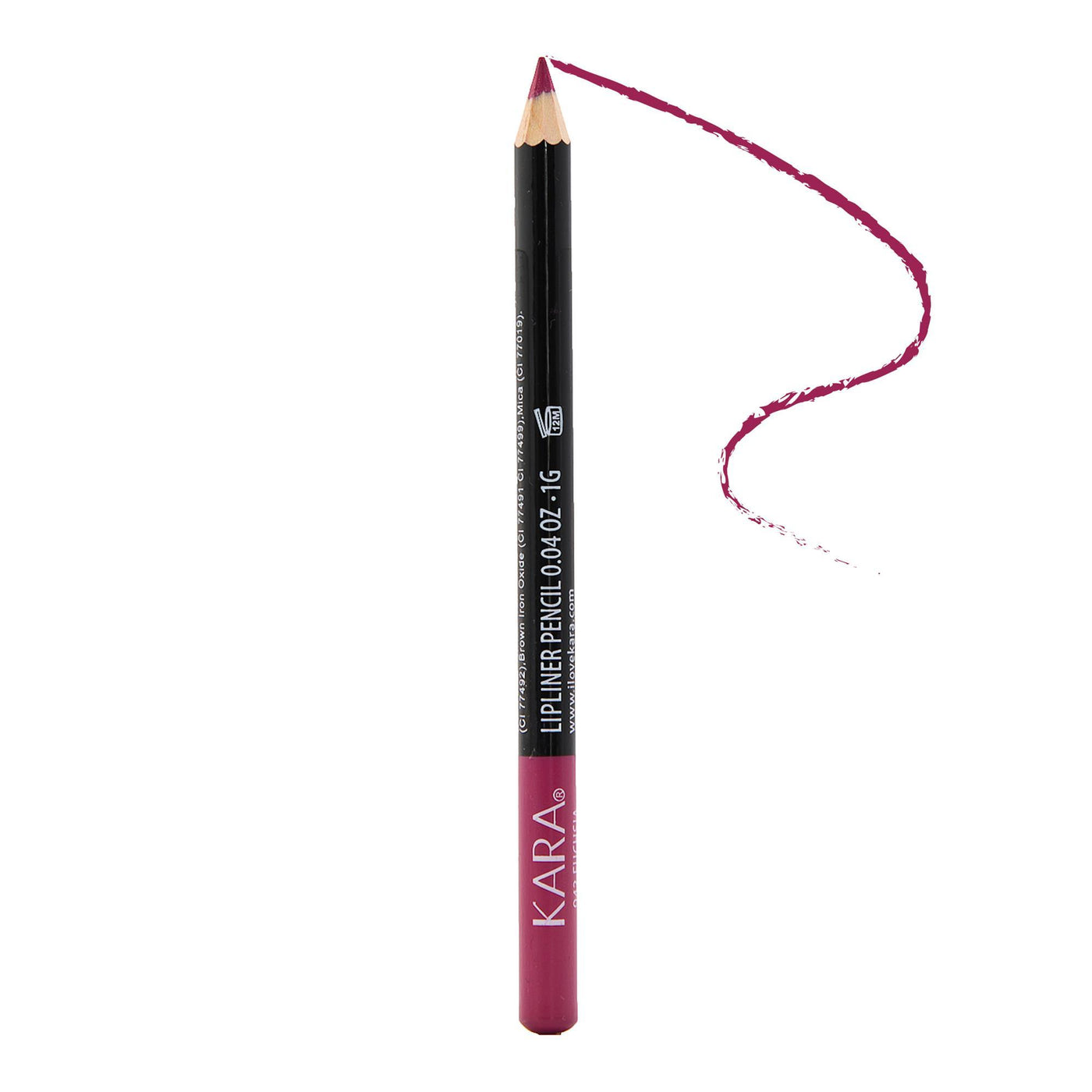 Kara Beauty High Quality Ultra Fine Lip Liner Pencil - WP943 - Fuchsia